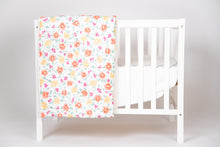 Load image into Gallery viewer, Flowers and African Butterfly - Handmade Baby/Kids Quilt