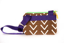 Load image into Gallery viewer, Brown Mud Cloth - Handmade Kids Crossbody