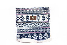 Load image into Gallery viewer, Blue Jewel Print Bag