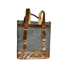 Load image into Gallery viewer, Geo Backpack Leather Straps