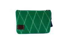 Load image into Gallery viewer, Green Envy Green/Blue Wristlet