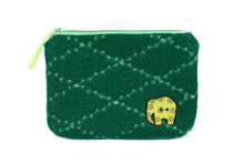 Load image into Gallery viewer, Green Patch Handmade Wallet/Purse