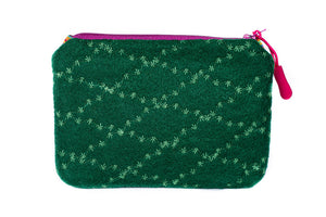 Green Patch Handmade Wallet/Purse