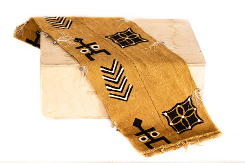African Mud Cloth Table Runner