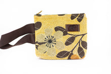Load image into Gallery viewer, Hand Dyed Flower Yellow/Orange Wristlet