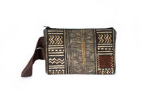 Load image into Gallery viewer, Tribal Dusk Brown Wristlet