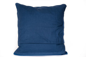 Shades of Blue Handmade Decorative Pillows