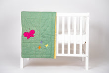 Load image into Gallery viewer, Spring &amp; Butterflies - Handmade Baby/Kids Quilt