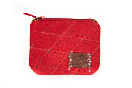 Code Red Handmade Wallet/Purse