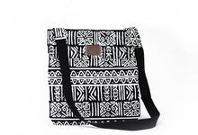 Load image into Gallery viewer, Graphic Black &amp; White Crossbody Bag