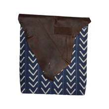 Load image into Gallery viewer, Motherland Collection Royal Blue - Handmade Crossbody with Leather Flap