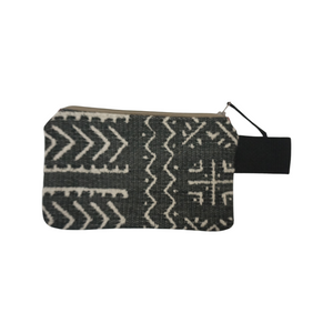 Black Mud cloth II - Handmade Wallet/Purse
