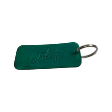 Load image into Gallery viewer, B.Eclectic Logo Leather Key Chain