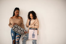 Load image into Gallery viewer, Black Women Wearing Artisan Print Bags