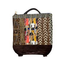 Load image into Gallery viewer, Brown Melanin Multicolor Backpack